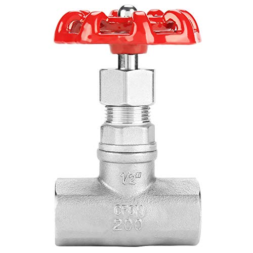 Akozon Muffen Absperrschieber Edelstahl Ventil Sanitaer Muffenschieber Absperrventil DN15 Innengewinde Wasser Absperrschieber BSPP G1/2 Drehschieber mit Metallhandrad für Wasser Öl Gas Akozon Muffen Absperrschieber Edelstahl Ventil Sanitaer Muffenschieber Absperrventil DN15 Innengewinde Wasser Absperrschieber BSPP G1/2 Drehschieber mit Metallhandrad für Wasser Öl Gas von Akozon