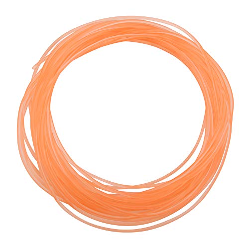 Akozon Polyurethan-Rundriemen, orange glatte Oberfläche PU-Polyurethan-Rundriemen für die Antriebsübertragung(2mm*10m) von Akozon