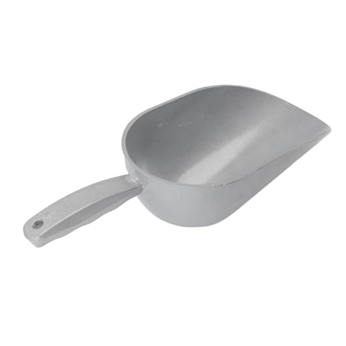 Akozon Premium Aluminiumlegierung Haustier Futter Scoop Mehrzweck Getreideschaufel Schaufel für Geflügel, Ziege, Rinder, Schwein, Hund und Katzenfutter Akozon Premium Aluminiumlegierung Haustier Futter Scoop Mehrzweck Getreideschaufel Schaufel für Geflügel, Ziege, Rinder, Schwein, Hund und Katzenfutter von Akozon