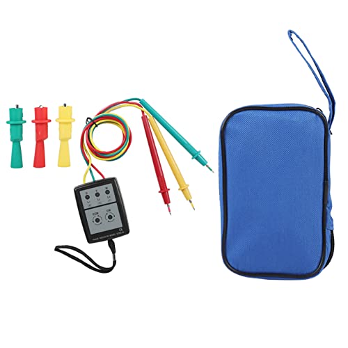 Akozon SP8030 Digitaler Phasendrehungsanzeiger LED Sequenzzähler mit Summer Anzeige 3 Phasen AC Spannung von 200V bis 480V Tester Akozon SP8030 Digitaler Phasendrehungsanzeiger LED Sequenzzähler mit Summer Anzeige 3 Phasen AC Spannung von 200V bis 480V Tester von Akozon