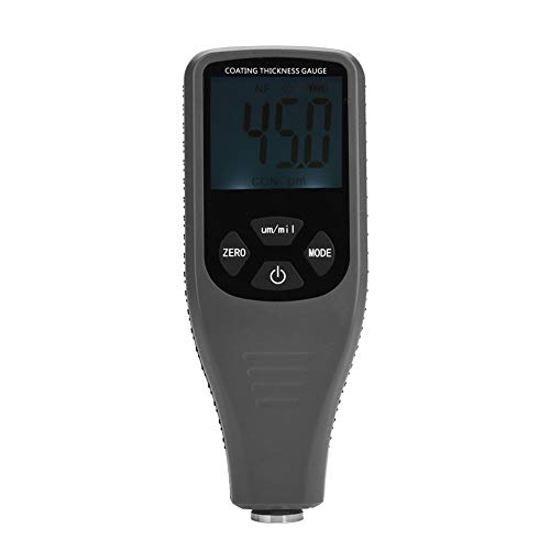 Akozon Schichtdickenmessgerät GM240 Digital LCD Lackdickenmessgerät Tester Metall Auto Test Messung 0~1300um F/N Sonde Tester für Auto Automotive von Akozon