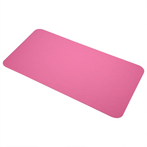 Akozon Schreibtischunterlage Filz, 68x33cm Polyester Tisch Maus Maus Pomya Store Matte Antistatisch Computer PC Pads Hellgrau Große Tapis Pad Büro Schreibtisch Laptop (Rosa) von Akozon