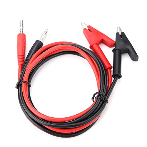 Akozon Silikon Bananenstecker P1040 2 Stücke Krokodilklemme Test Sonde Blei Testing Kabel Elektronische Test Leads Kit Krokodilklemme Tester Stift Stecker Draht Kabel Verlängerungskabel Akozon Silikon Bananenstecker P1040 2 Stücke Krokodilklemme Test Sonde Blei Testing Kabel Elektronische Test Leads Kit Krokodilklemme Tester Stift Stecker Draht Kabel Verlängerungskabel von Akozon