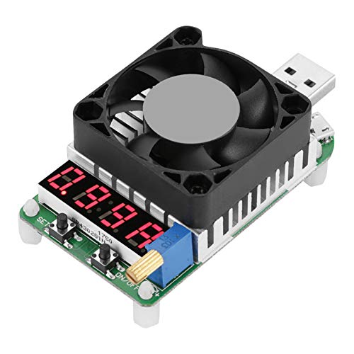 Akozon USB Load Tester Modul USB Power Meter Tester, USB-Lade, Entlade-Tester, LD35 USB Elektronische Last Digital Display Battery Test Einstellbare Widerstand Spannung Strom Meter Akozon USB Load Tester Modul USB Power Meter Tester, USB-Lade, Entlade-Tester, LD35 USB Elektronische Last Digital Display Battery Test Einstellbare Widerstand Spannung Strom Meter von Akozon