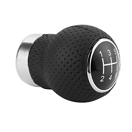 Akozon Universal Car Gear Shift Knob Stick Head Shifter Hebel Luxus Modische 6 -Geschwindigkeits -Szene (5-Gang-Getriebe) von Akozon