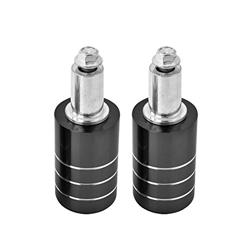 Akozon Universal Motorrad Rahmen Sliders Anti Crash Protector Sturzschutz Frame Sliders Frame Slider Absturzsicherung Motorschutz(Schwarz) von Akozon