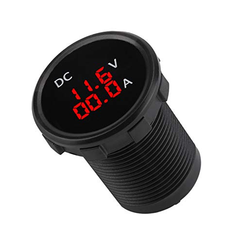Akozon stromzähler Digital Voltmeter Amperemeter 12-24 V Digital Voltmeter Amperemeter Spannung Stromzähler Rote Led-Anzeige für Auto Motorradboot ATV Ersatz Zubehörteil Akozon stromzähler Digital Voltmeter Amperemeter 12-24 V Digital Voltmeter Amperemeter Spannung Stromzähler Rote Led-Anzeige für Auto Motorradboot ATV Ersatz Zubehörteil von Akozon
