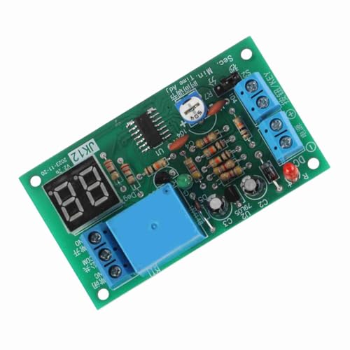 DC12V LED-Anzeige, Einstellbarer Countdown-Timing-Timer mit Verzögerung, Ausschalten des Relaisschaltermoduls DC12V LED-Anzeige, Einstellbarer Countdown-Timing-Timer mit Verzögerung, Ausschalten des Relaisschaltermoduls von Akozon