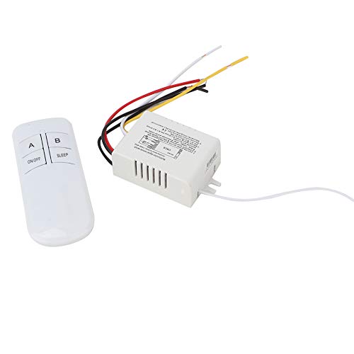 Drahtloser Fernbedienungsschalter Digitaler Wandlichtempfänger Sender Ferngespräche 2 Wege EIN/AUS 220 V 2 Yam 802 Fernbedienung Drahtloser Fernbedienungsschalter Digitaler Wandlichtempfänger Sender Ferngespräche 2 Wege EIN/AUS 220 V 2 Yam 802 Fernbedienung von Akozon