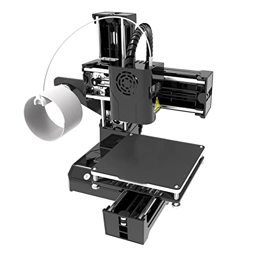 FDM 3D, Gleichmäßiges Heizdruckvolumen 4 X 4 X 4 Zoll Drucker 100-240 V F D M Für Anfänger Hohe Genauigkeit (EU-Stecker) von Akozon