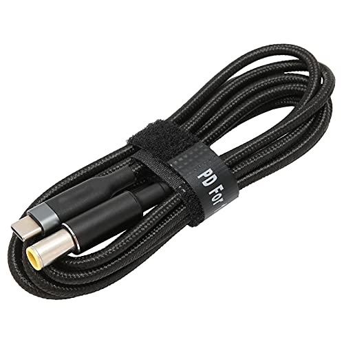 Garsentx Computer-Ladekabel für Acer Im Lieferumfang Enthalten, Ersatz 5 A 20 V 100 W -Stecker auf DC 5,5 X 1,7 Mm Stecker, Stromversorgungsstärkekabel) (JD0602-1 (1 Meter)) von Akozon