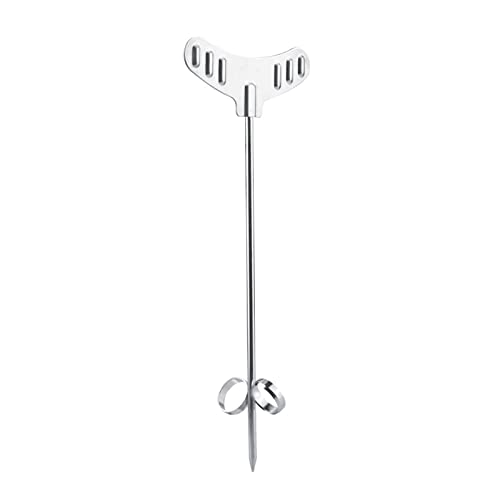 Hohle Kartoffel Füllung, 2 Teile/satz Edelstahl Gemüses Tange für Spirale Pe Manuelle Kartoffel-Karotten-Gurke Carving Rolls Chäler Tortillon Spiral Schneider von Akozon