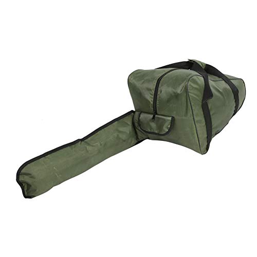 Kettensäge Tragetasche Hochleistungs Wasserdichte tragbare Tasche aus Ox-Stoff für Holzfäller(Grün) von Akozon