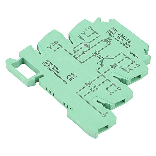 MRI-230A48 Ultradünne Kopplung,MRI-230A48 6.2mm Ultra Thin Coupling Isolation Protection PLC Isolationsschutz SPS-Relais Photoelektrisches Relay Module Modul von Akozon