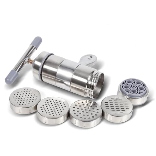 Passatelli, Steel Pasta Maker Noddle Electric Pasta Maker Juicer Pressure Making Machine 1pc Portable Manual Operated Stainless Passatelli, Steel Pasta Maker Noddle Electric Pasta Maker Juicer Pressure Making Machine 1pc Portable Manual Operated Stainless von Akozon