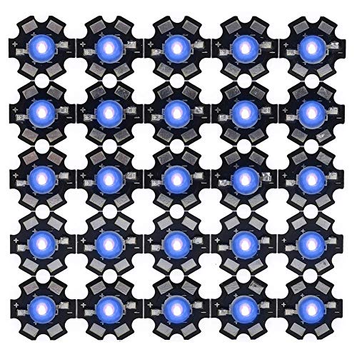 Riuty Chip LED High Power LED Chip AXD 3W High Power LED Lampenperlen Dioden Chips mit Aluminiumbasis für DIY Glühlampen Lampen Perlen Riuty Chip LED High Power LED Chip AXD 3W High Power LED Lampenperlen Dioden Chips mit Aluminiumbasis für DIY Glühlampen Lampen Perlen von Akozon