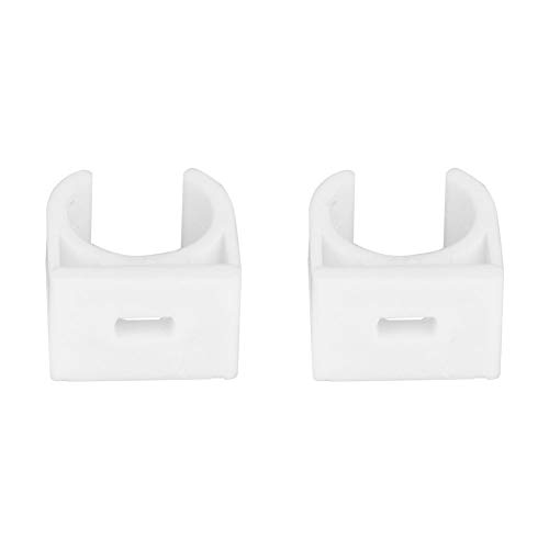 Rohrschelle, Akozon U-förmige Rohrschelle Wasserrohr feste Clips mit Schrauben 20St(16mm) von Akozon