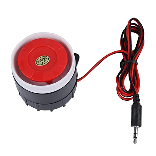 Sirene 12 V Alarm, 120 DB DC 12 V Red Wired Horn für Kerui Base System Warning Home Security 220 V Rail Boat Siren Sound Alarm Sirene 12 V Alarm, 120 DB DC 12 V Red Wired Horn für Kerui Base System Warning Home Security 220 V Rail Boat Siren Sound Alarm von Akozon