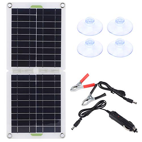 Sonnenkollektor, 30W Faltbares Solarpanel Tragbares Typ-C-Ladegerät Auto-Solarladung Für Auto RV Yacht Outdoor Notaufladung von Akozon