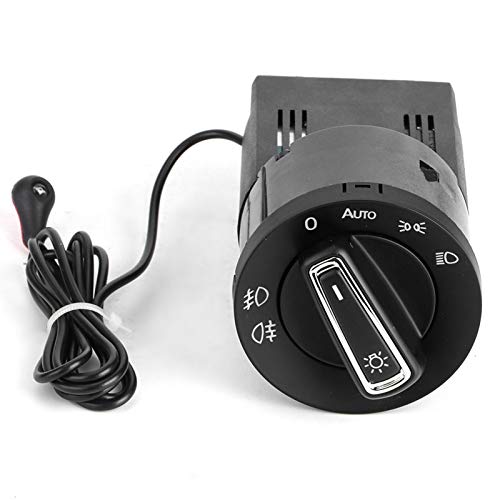 Automatik Scheinwerferschalter Lichtsensormodul Lichtsensor-Scheinwerferschaltknopfmodul mit automatischem Ein/Aus-Lichtsensor für Mk4 Automatik Scheinwerferschalter Lichtsensormodul Lichtsensor-Scheinwerferschaltknopfmodul mit automatischem Ein/Aus-Lichtsensor für Mk4 von Akozon
