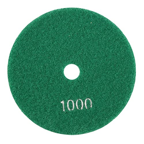 heat shrink tube + 5 Zoll 125mm Wet Diamond Polishing Pads Schleifscheiben für Granit Beton Marmor(1000) von Akozon