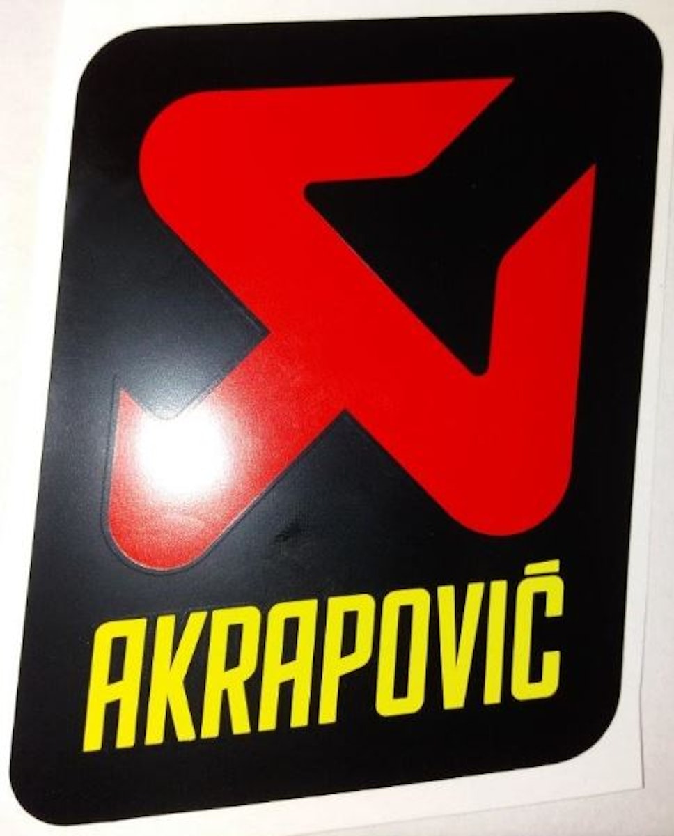 Akrapovič Sticker inside [P-VST1AL] von Akrapovič