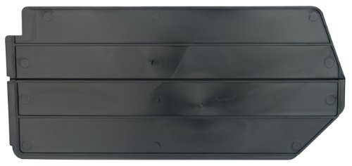 Akro-Mils 40230 Längs-Trennwand aus Kunststoff für 30230, 30235, 30255 AkroBin Aufbewahrungsbehälter, schwarz, (6er-Pack) von Akro-Mils