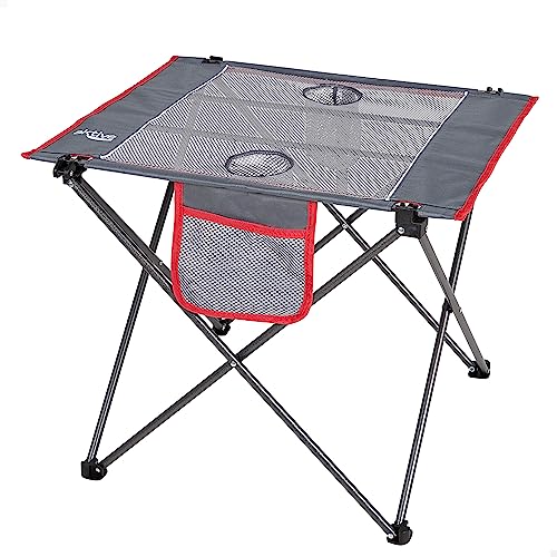 Aktive 63026 - Camping-Klapptisch aus Polyester, Maße 62 x 50 x 50 cm, Ultraleicht, bequem und einfach zu transportieren, Kompakt, Campingtische, Tragbarer Klapptisch, Picknicktisch von AKTIVE