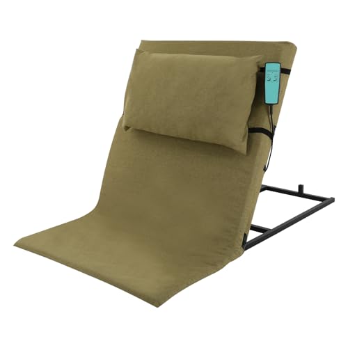 Akuoyiexemye 50W Elektrisch Verstellbare Bettlehne, Rückenstütze Bett Verstellbar 2-80º Max Tragfähigkeit 300kg, Medizinische Bettstütze für Nacken Kopf und Lendenwirbelstütze (Grün) von Akuoyiexemye