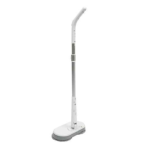 Kabellos Elektrischer Mopp, Bodenreiniger Spin Mop, Elektrischer Mop mit Sprühfunktion und LED, Bodenwischer zum Wischen, Schrubben und Polieren, Wiederaufladbare von Akuoyiexemye