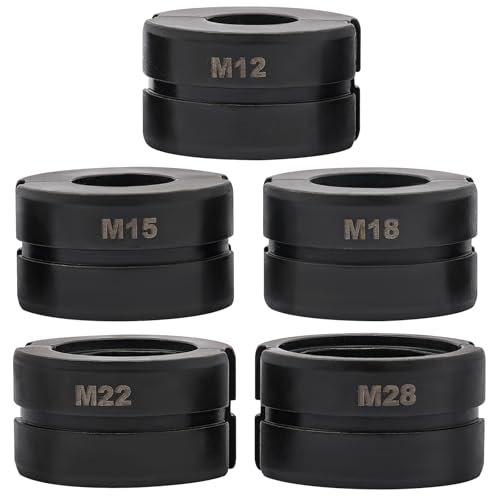 M12-M28 Pressbacke für Presswerkzeuge, M-Kontur Pressbackeneinsatz Innendurchmesser 12mm 15mm 18mm 22mm 28mm für Handpresszangen Kupferrohr Edelstahlrohr C-Stahlrohr M12-M28 Pressbacke für Presswerkzeuge, M-Kontur Pressbackeneinsatz Innendurchmesser 12mm 15mm 18mm 22mm 28mm für Handpresszangen Kupferrohr Edelstahlrohr C-Stahlrohr von Akuoyiexemye