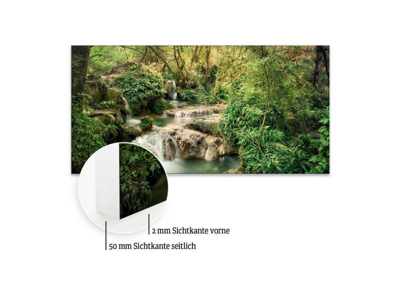 Akustikbild-Manufaktur Bild mit Rahmen Akustikplatte Krushuna - Wandbild für perfekte Raumakustik, Schallschutzbild mit sehr guten Schallabsorptions-Eigenschaften von Akustikbild-Manufaktur