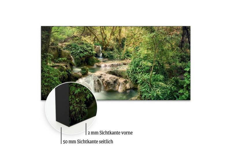 Akustikbild-Manufaktur Bild mit Rahmen Akustikplatte Krushuna - Wandbild für perfekte Raumakustik, Schallschutzbild mit sehr guten Schallabsorptions-Eigenschaften von Akustikbild-Manufaktur