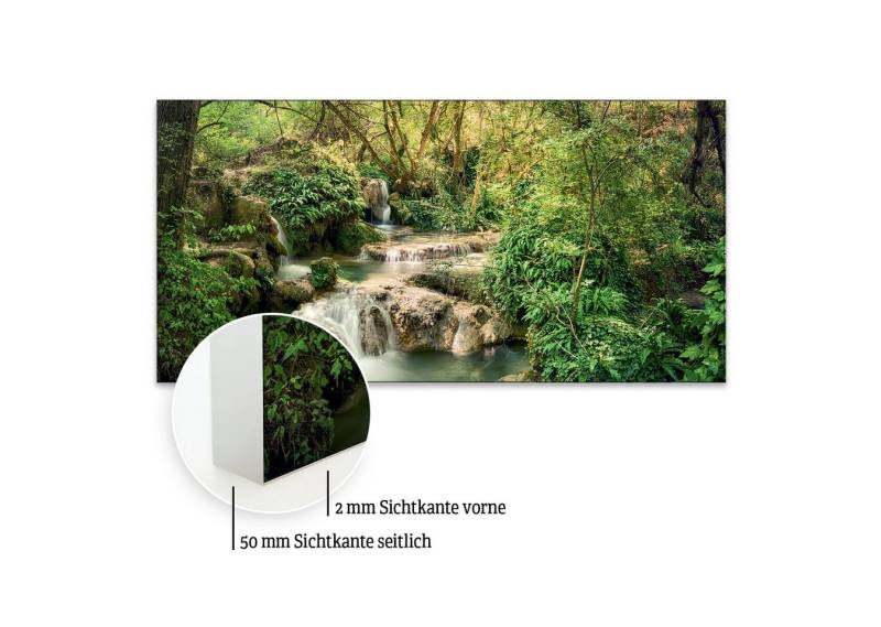 Akustikbild-Manufaktur Bild mit Rahmen Akustikplatte Krushuna - Wandbild für perfekte Raumakustik, Schallschutzbild mit sehr guten Schallabsorptions-Eigenschaften von Akustikbild-Manufaktur