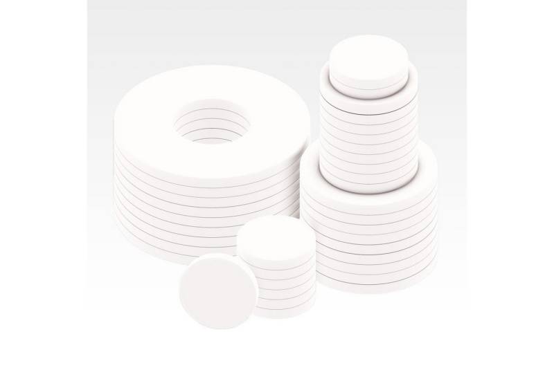 Akustikbild-Manufaktur Schallschutzpaneel Set JOY * Absorberplatten aus Basotect® für die Decke * höchstwirksam, (36-tlg) von Akustikbild-Manufaktur