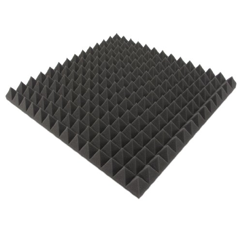 Akustikpur - 1m² - 4 St. ca. 50 cm x 50 cm x 5 cm - Akustikschaumstoff,Pyramiden Akustik Schaumstoff,Akustik Dämmung Akustikpur - 1m² - 4 St. ca. 50 cm x 50 cm x 5 cm - Akustikschaumstoff,Pyramiden Akustik Schaumstoff,Akustik Dämmung von Akustikpur