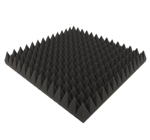 Akustikpur - 24 St. ca. 50 cm x 50 cm x 7 cm - Akustikschaumstoff,Pyramiden Akustik Schaumstoff,Akustik Dämmung Akustikpur - 24 St. ca. 50 cm x 50 cm x 7 cm - Akustikschaumstoff,Pyramiden Akustik Schaumstoff,Akustik Dämmung von Akustikpur