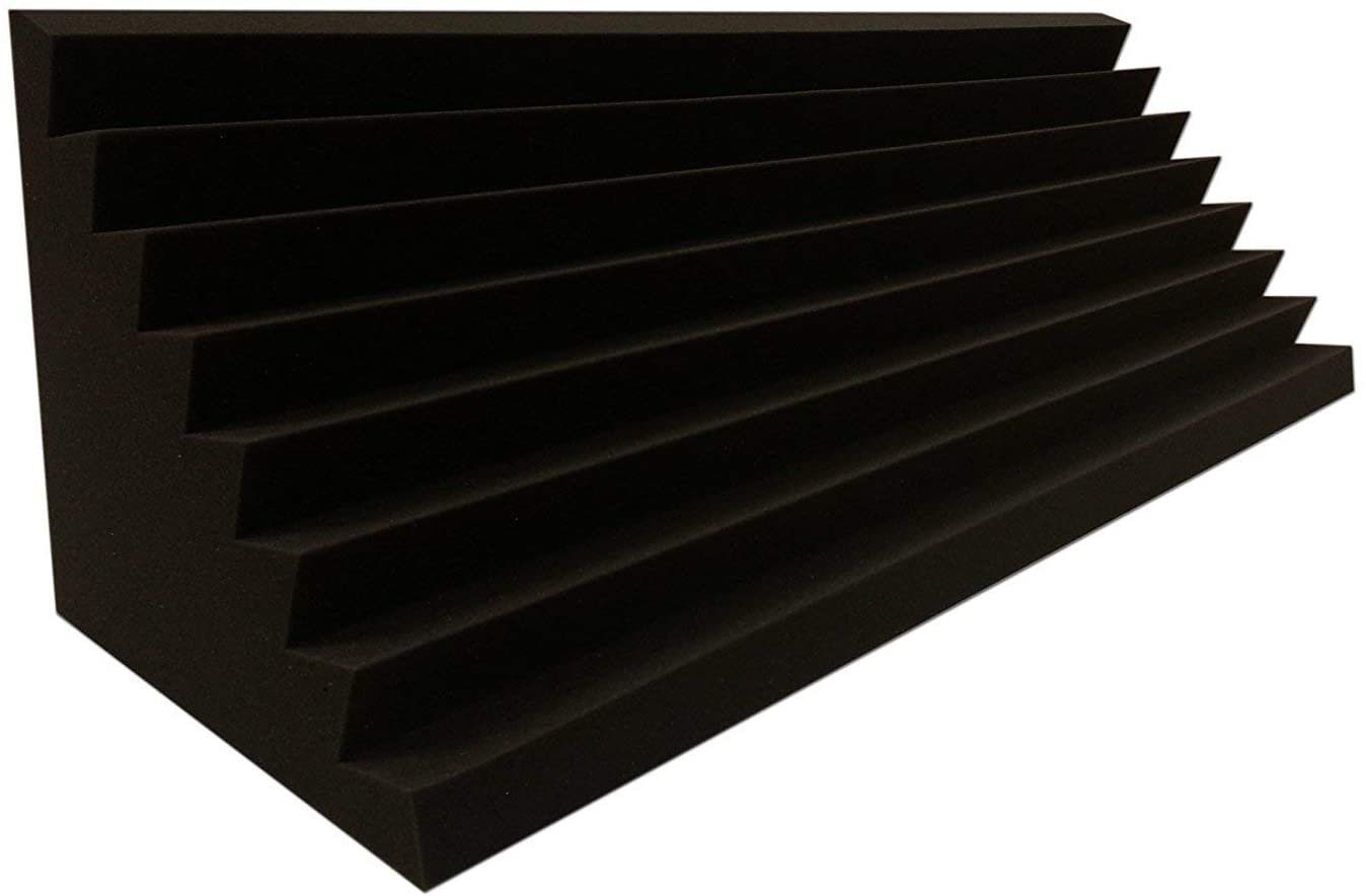 Akustikpur Akustikplatte Bass Trap Lamellen Profil 100x30x30cm effektive Raum Akustik Absorber von Akustikpur