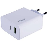 Akyga AK-CH-14 Handy Ladegerät USB-C®, USB-A Weiß von Akyga
