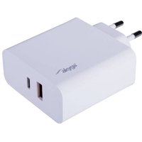Akyga AK-CH-15 Handy Ladegerät USB-C®, USB-A Weiß von Akyga