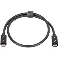 Akyga USB-Kabel Thunderbolt Stecker, Thunderbolt Stecker 0.50m Schwarz AK-USB-33 von Akyga