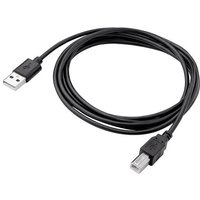 Akyga USB-Kabel USB-A Stecker, USB-B Stecker 1.80m Schwarz AK-USB-04 von Akyga