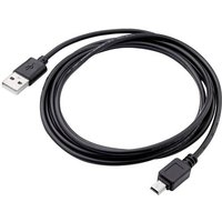 Akyga USB-Kabel USB-A Stecker, USB-Mini-B Stecker 1.80m Schwarz AK-USB-03 von Akyga