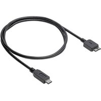 Akyga USB-Kabel USB-Micro-B 3.0 Stecker, USB-C® Stecker 1.00m Schwarz AK-USB-44 von Akyga