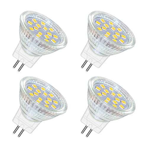 Akynite MR11 GU4 LED 2W Kaltweiß 6000K, 250LM, 120 Grad, 35mm MR11 10W 20W Halogen Ersatz, GU4 MR11 12V-24V AC DC LED Einbaustrahler Kaltweiss für Wohnmobil Dunstabzugshaube, 4er-set Akynite MR11 GU4 LED 2W Kaltweiß 6000K, 250LM, 120 Grad, 35mm MR11 10W 20W Halogen Ersatz, GU4 MR11 12V-24V AC DC LED Einbaustrahler Kaltweiss für Wohnmobil Dunstabzugshaube, 4er-set von Akynite