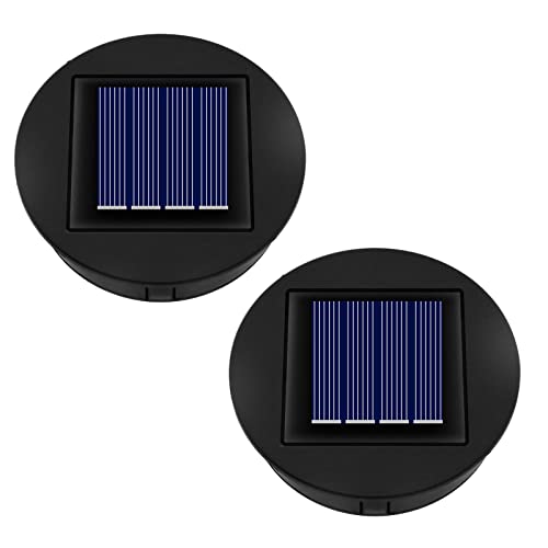Solar Ersatzdeckel 8 cm für Solarleuchte Außenlaternen, 1.2V 600mAh, IP44 Ersatzmodule für Solarlampen Warmweiß Licht, LED Solarmodule ersatz für Garten Laterne Terrasse Beleuchtung, 2 Stück Solar Ersatzdeckel 8 cm für Solarleuchte Außenlaternen, 1.2V 600mAh, IP44 Ersatzmodule für Solarlampen Warmweiß Licht, LED Solarmodule ersatz für Garten Laterne Terrasse Beleuchtung, 2 Stück von Akynite
