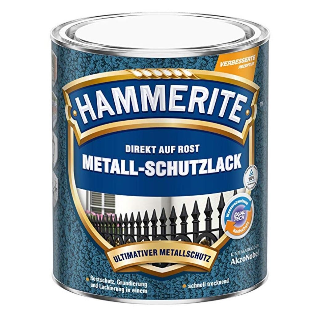 Akzo Nobel Metallschutzlack AKZO NOBEL 5087624 (Hammerite) Metall-Schutzlack Hammerschlag Schwarz von Akzo Nobel