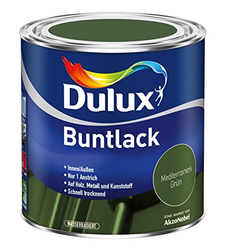 Dulux 5194608 Buntlack seidenmatt, Mediterranes Grün von Dulux