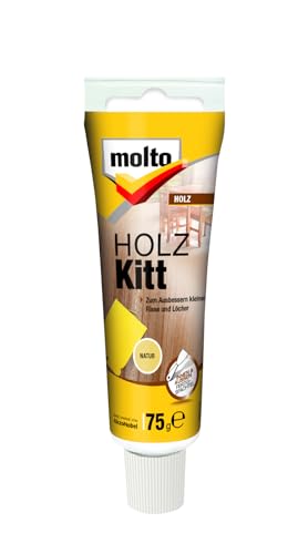 Molto Holz-Kitt, Zur Reparatur von Holz, Natur, 75g von Molto