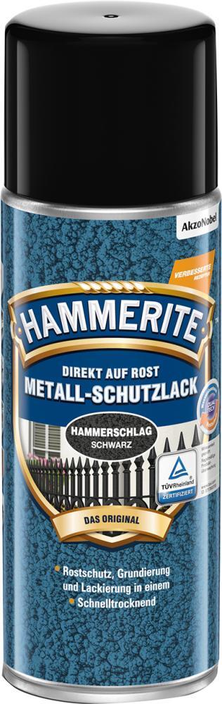 MSL Hammerschl.schwarz Sprühl.400ml HT von Akzo Nobel